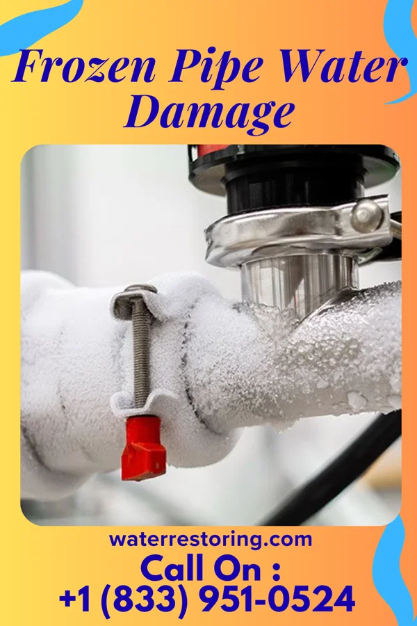 Frozen Pipe Water Damage in Closter, NJ